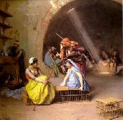 unknow artist Arab or Arabic people and life. Orientalism oil paintings  303 oil painting on canvas